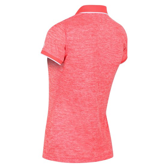 Regatta Remex II Funktionsshirt Damen Outdoor Trekking Poloshirt Neon Peach 34